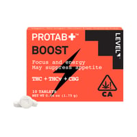 PROTAB+ BOOST [10pk] (200mg D9 THC/70mg THCv/30mg CBG/20mg THCa)